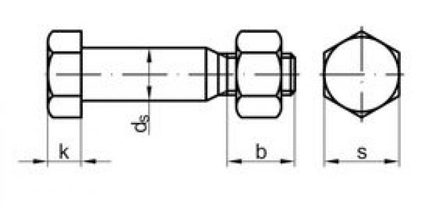 Болт прецензионный DIN 7968 M 24 х 100 8,8 St