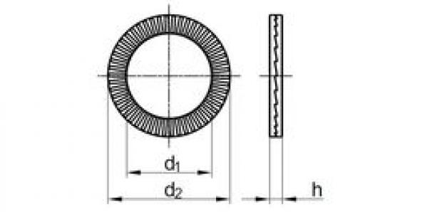 Шайба DIN 25201 Nord-Lock (M8) d 8,7 x 13,5 A4